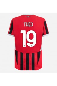 AC Milan Theo Hernandez #19 Jalkapallovaatteet Kotipaita 2024-25 Lyhythihainen